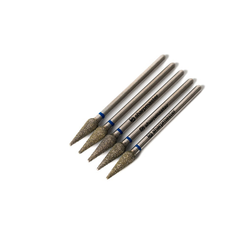 Dijamantski nastavak kruška, Plavi, 4 mm