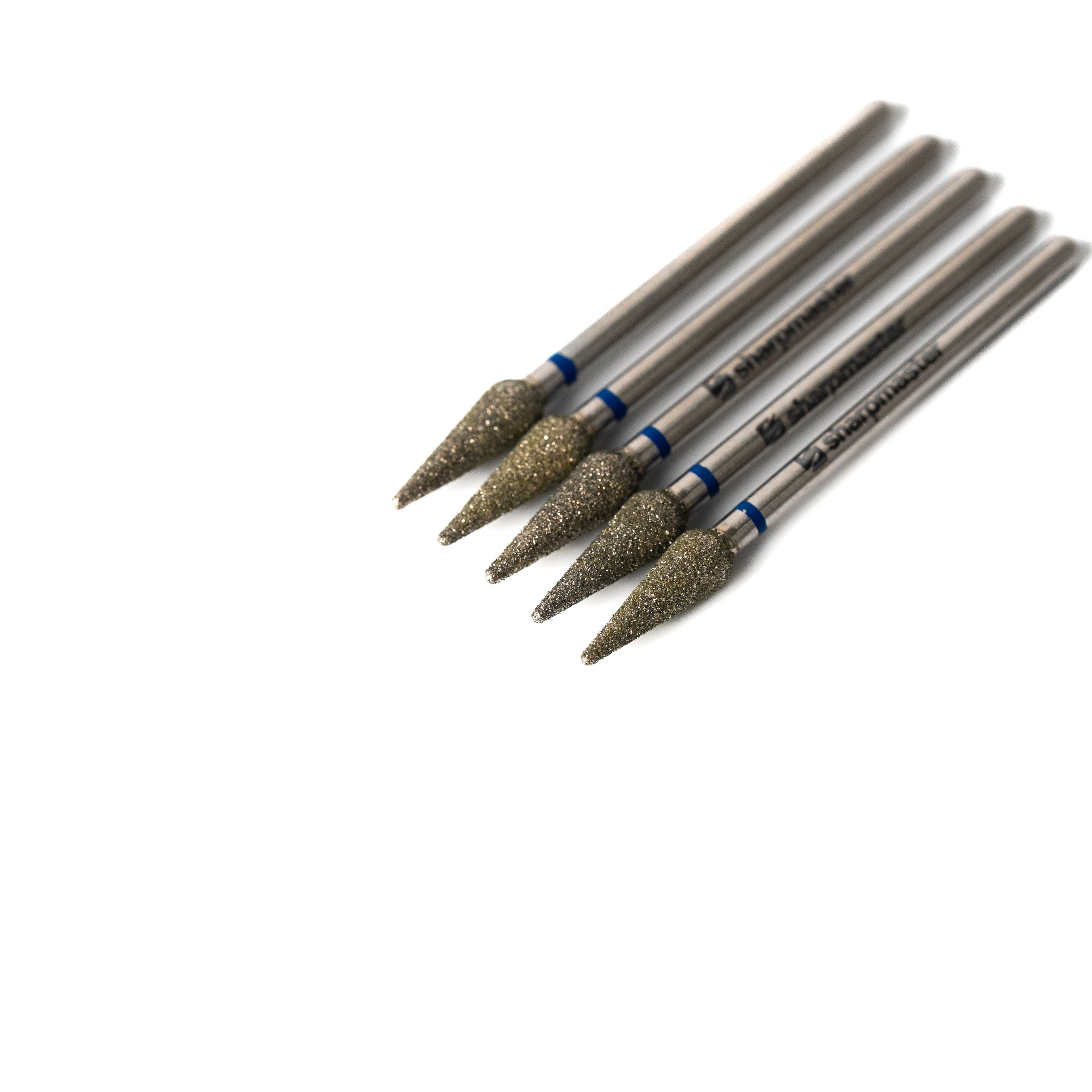 Dijamantski nastavak kruška, Plavi, 4 mm