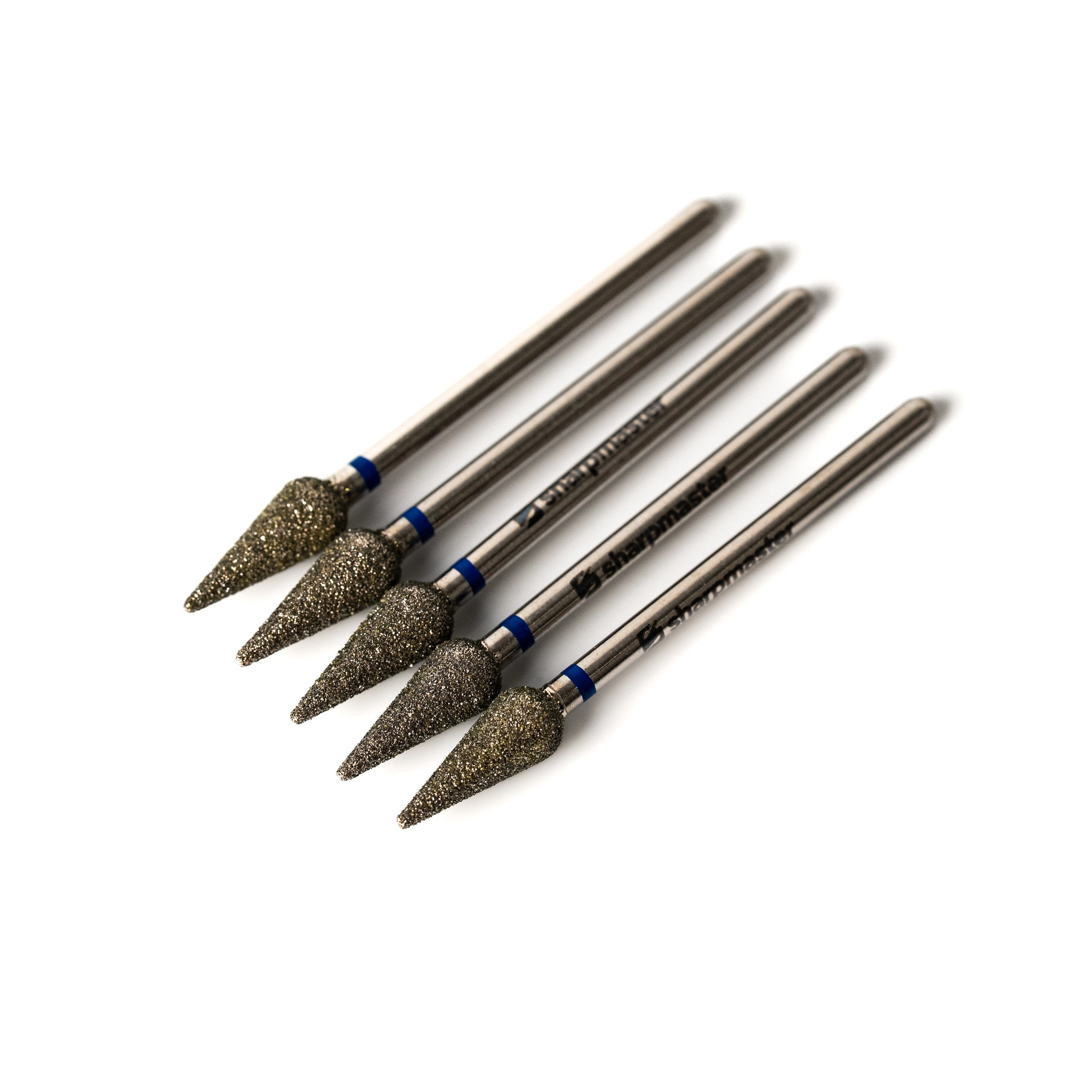 Dijamantski nastavak kruška, Plavi, 5 mm