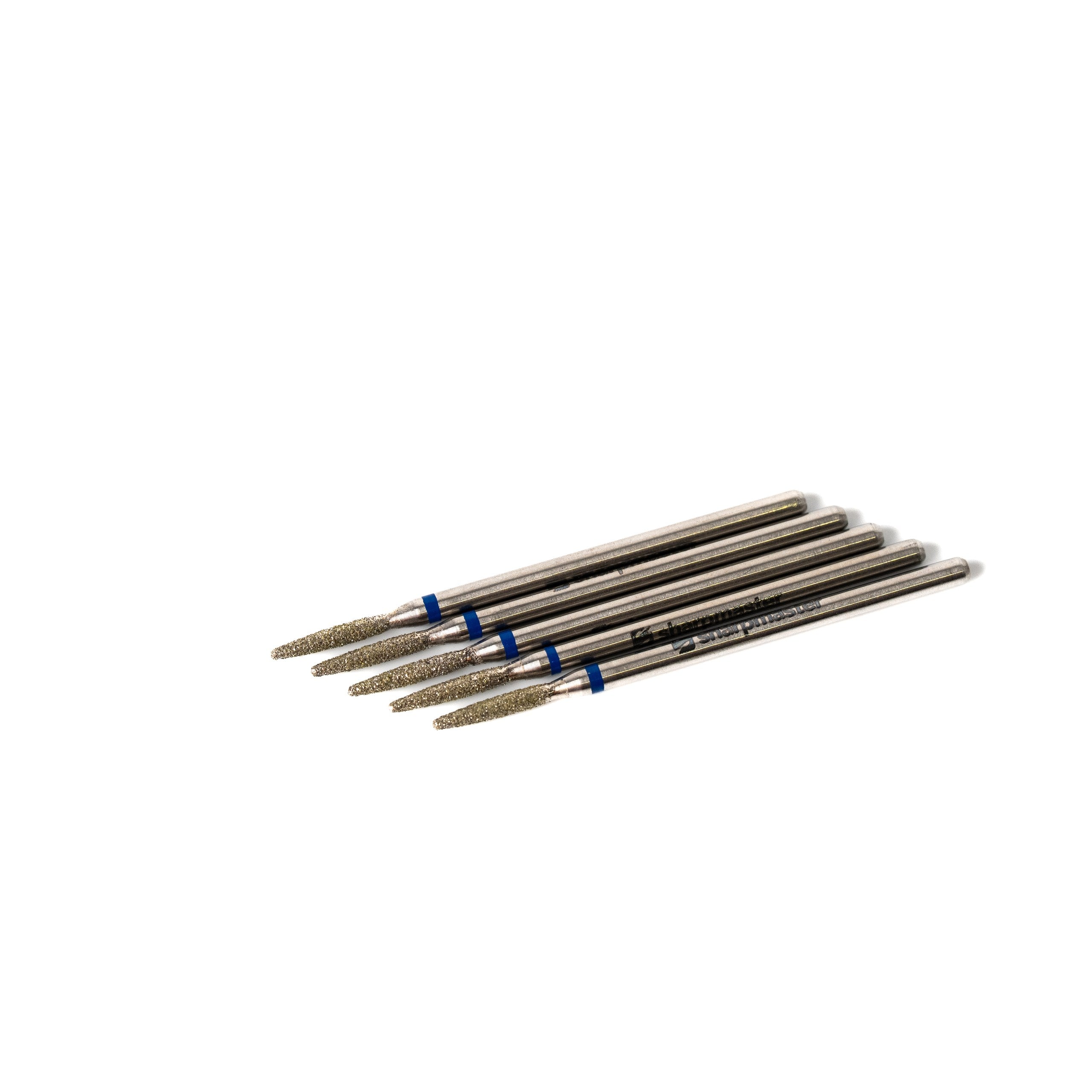 Dijamantski nastavak plamen, Plavi, 1.8 mm/10 mm, tupi vrh