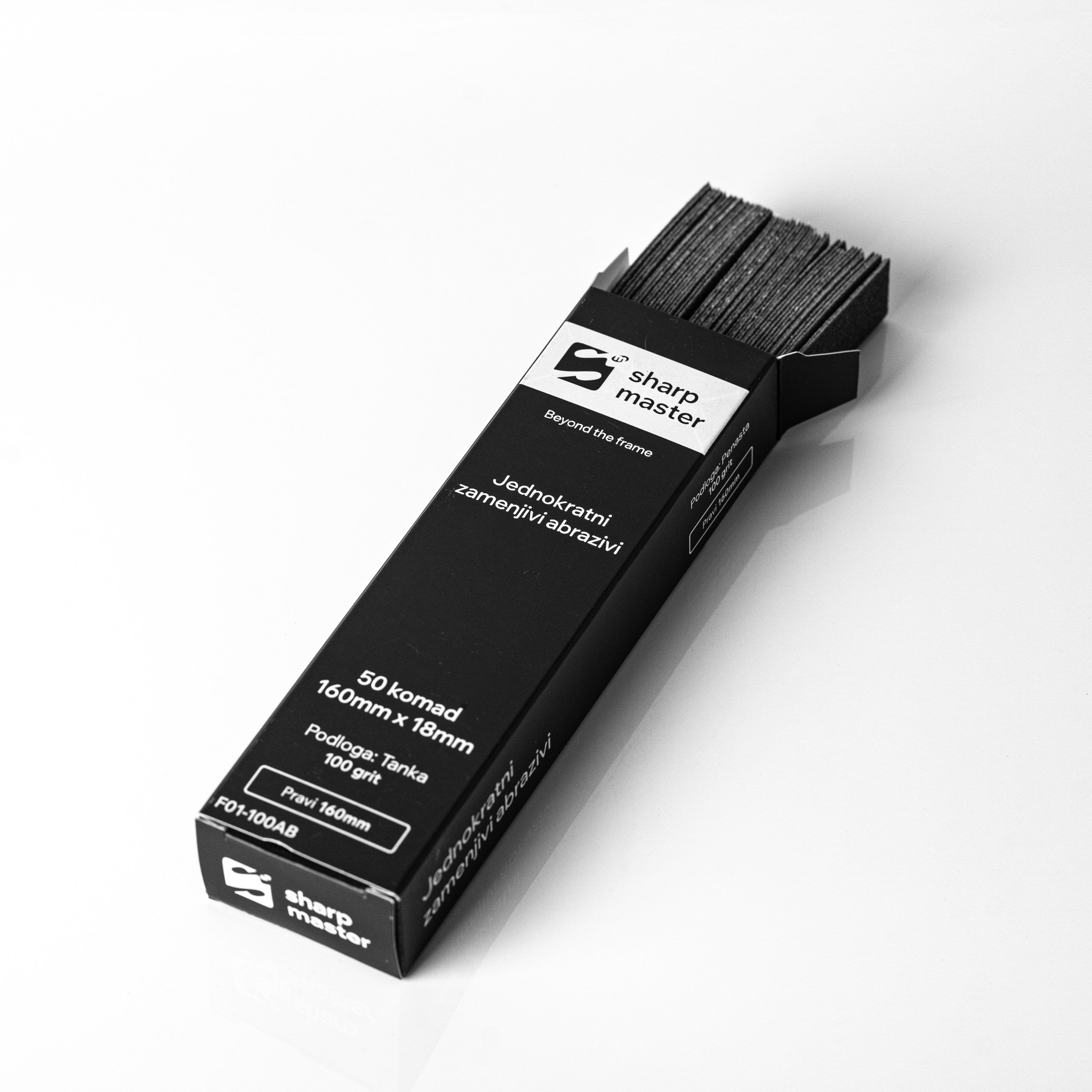 Jednokratni zamenjivi abrazivi F01 100, tanka podloga