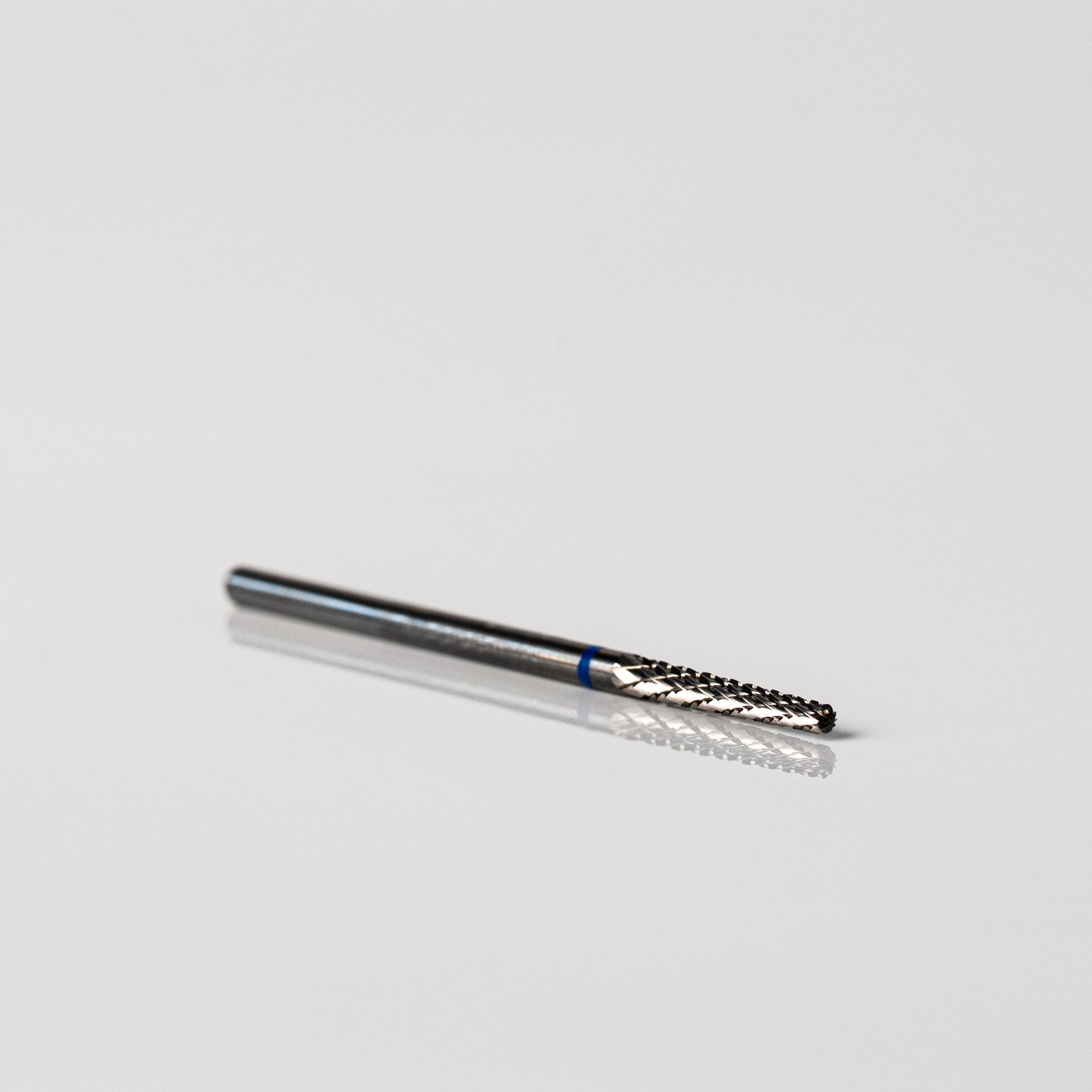 Freza karbidna konus, plavi, 2 mm