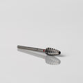 Freza karbidna kukuruz, crveni, 6 mm/14.7 mm turbo
