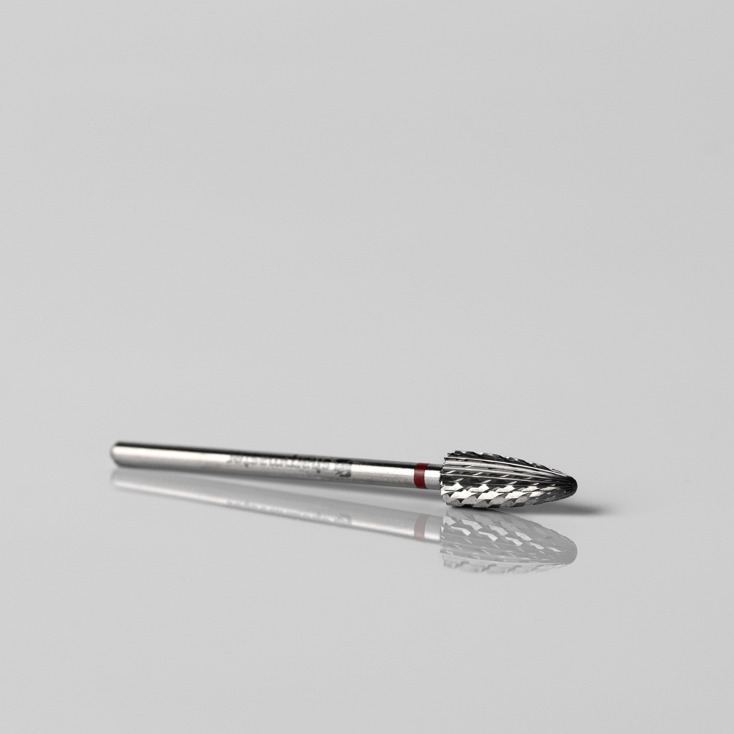 Freza karbidna kukuruz, crveni, 5 mm/12.8 mm turbo