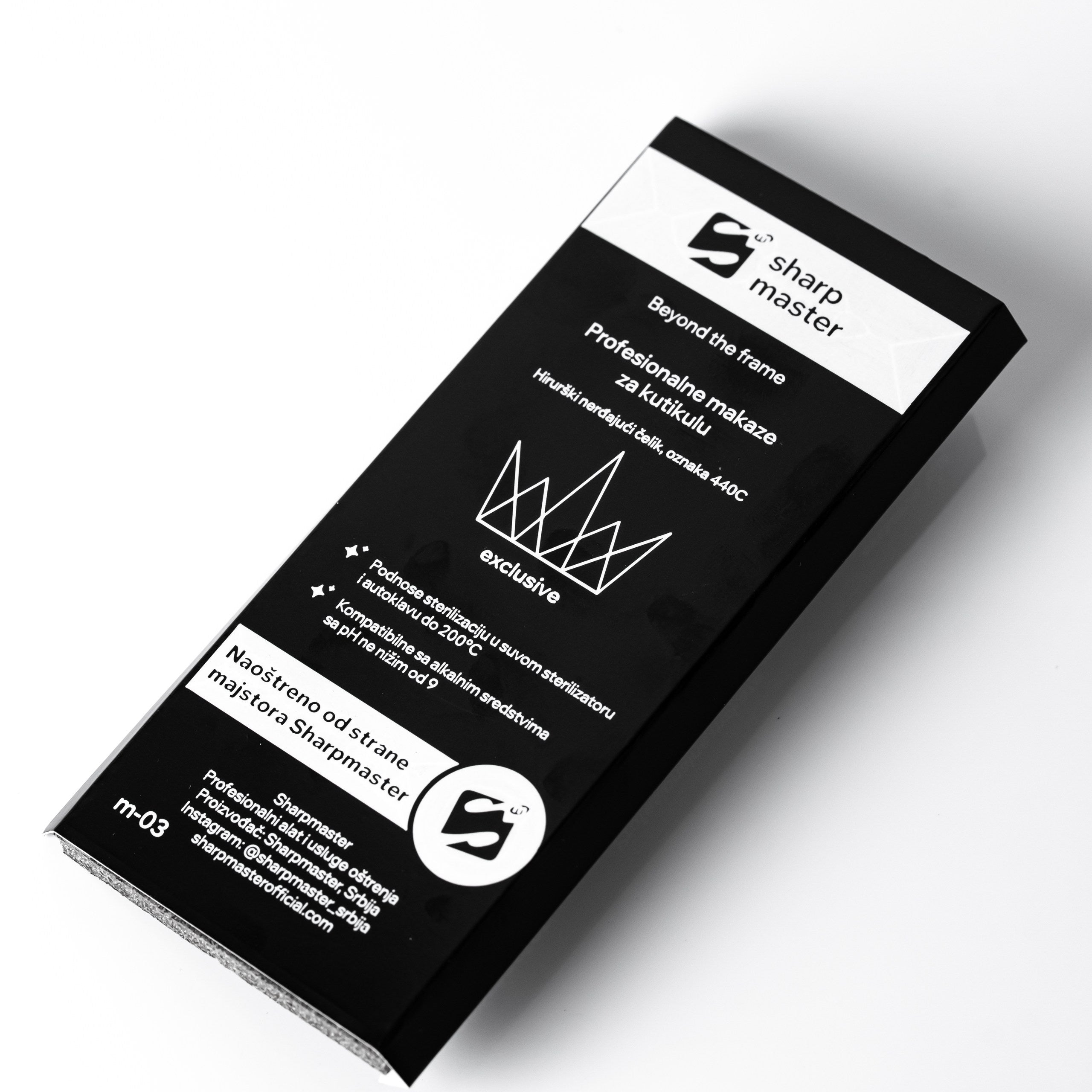 Makazice za manikir exlusive m-03